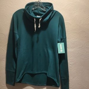 Cowl neck sweatshirt